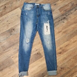 👖Thread & Others High Waist Skinny Jeans